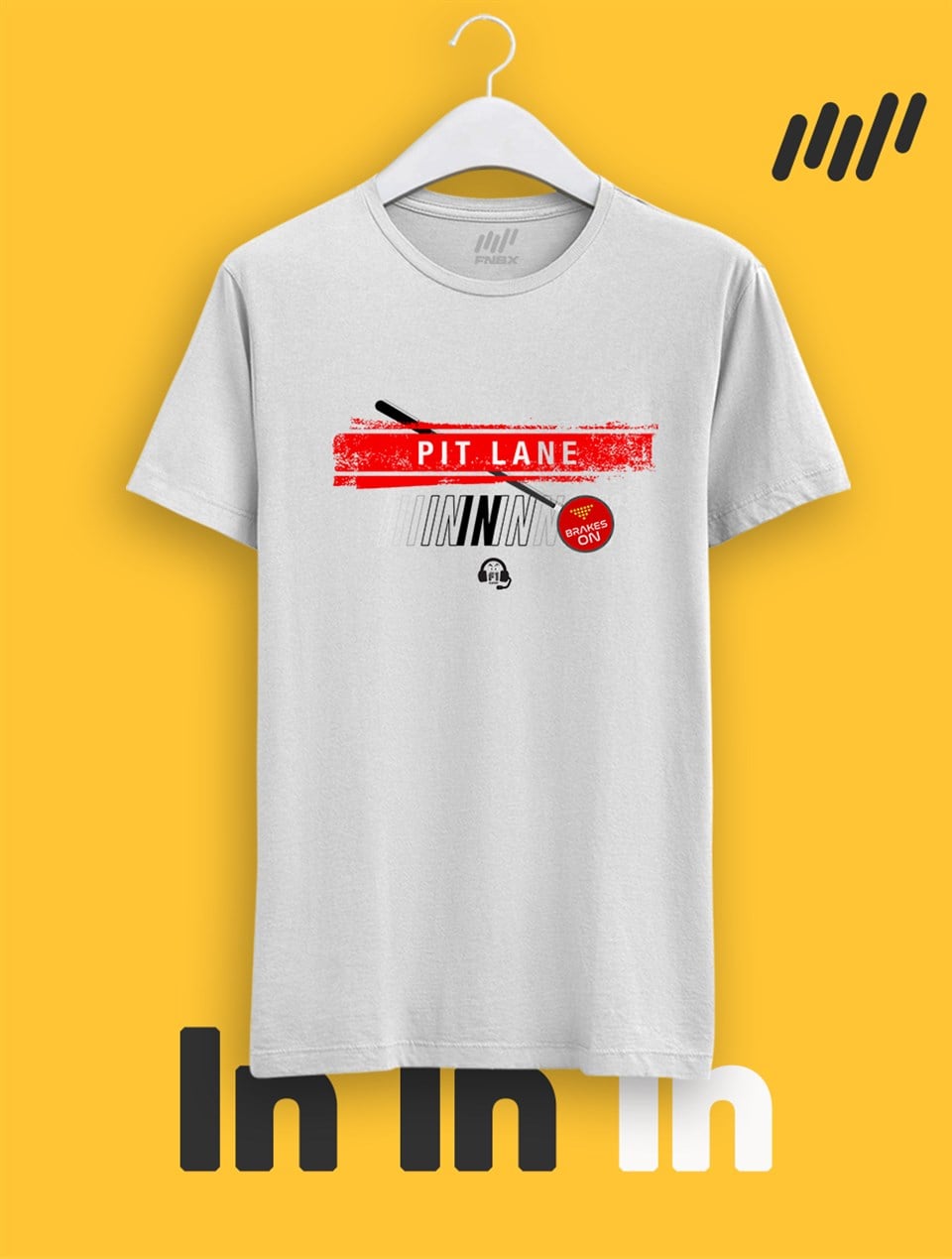 IN IN IN Pit Lane T-shirt