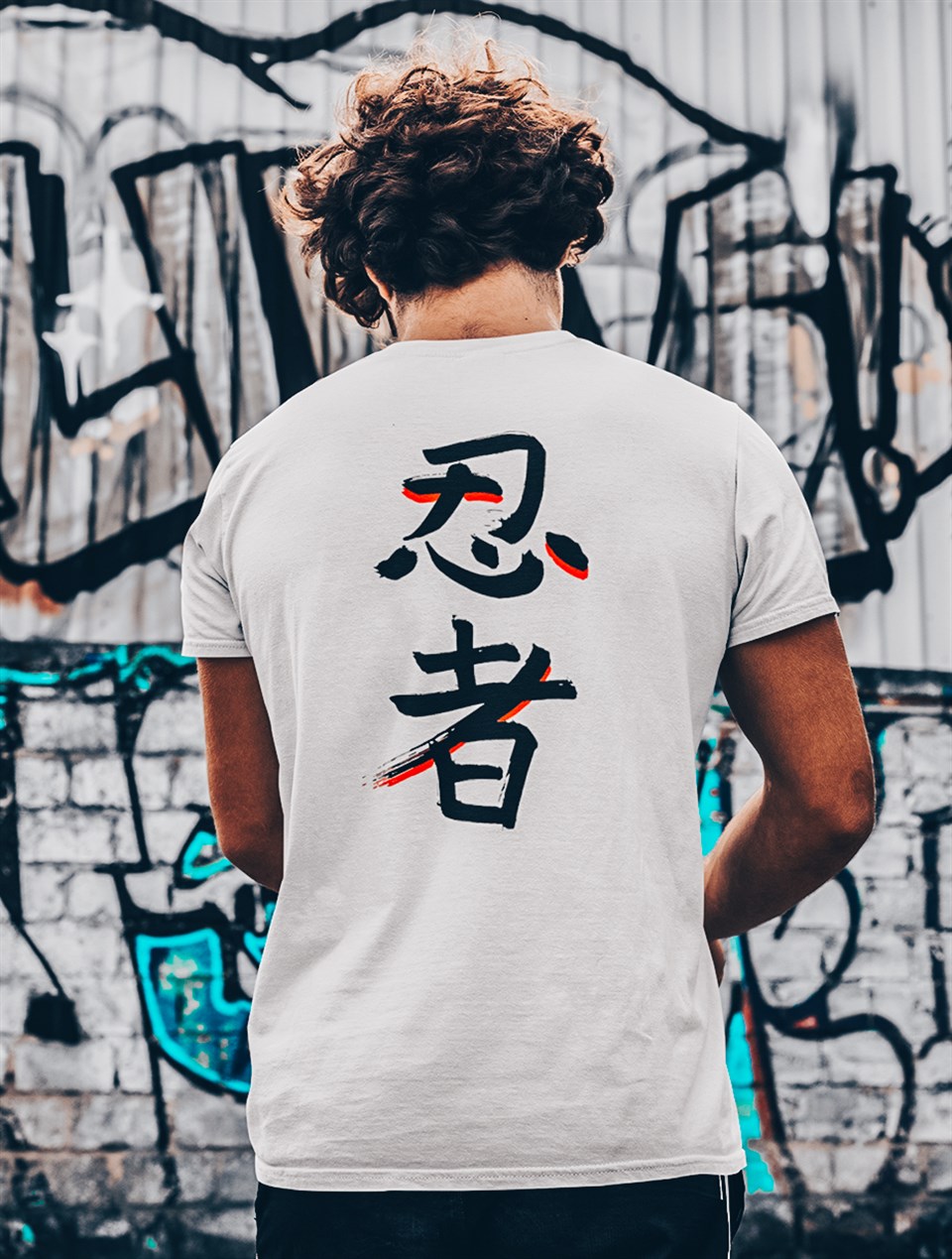 Kawasaki Ninja Motosiklet Beyaz T-Shirt 