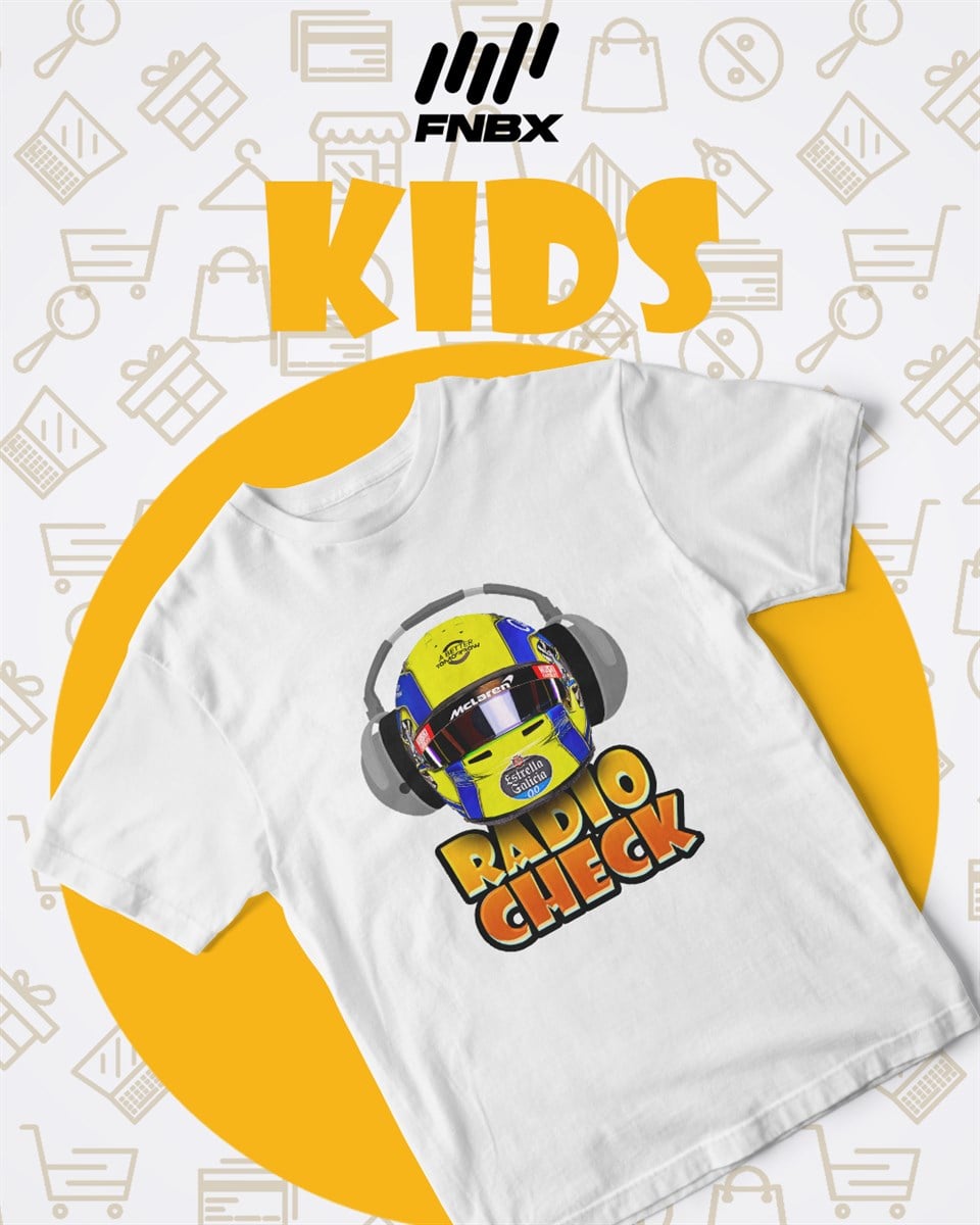 Lando Norris Radio Check T-Shirt Çocuk