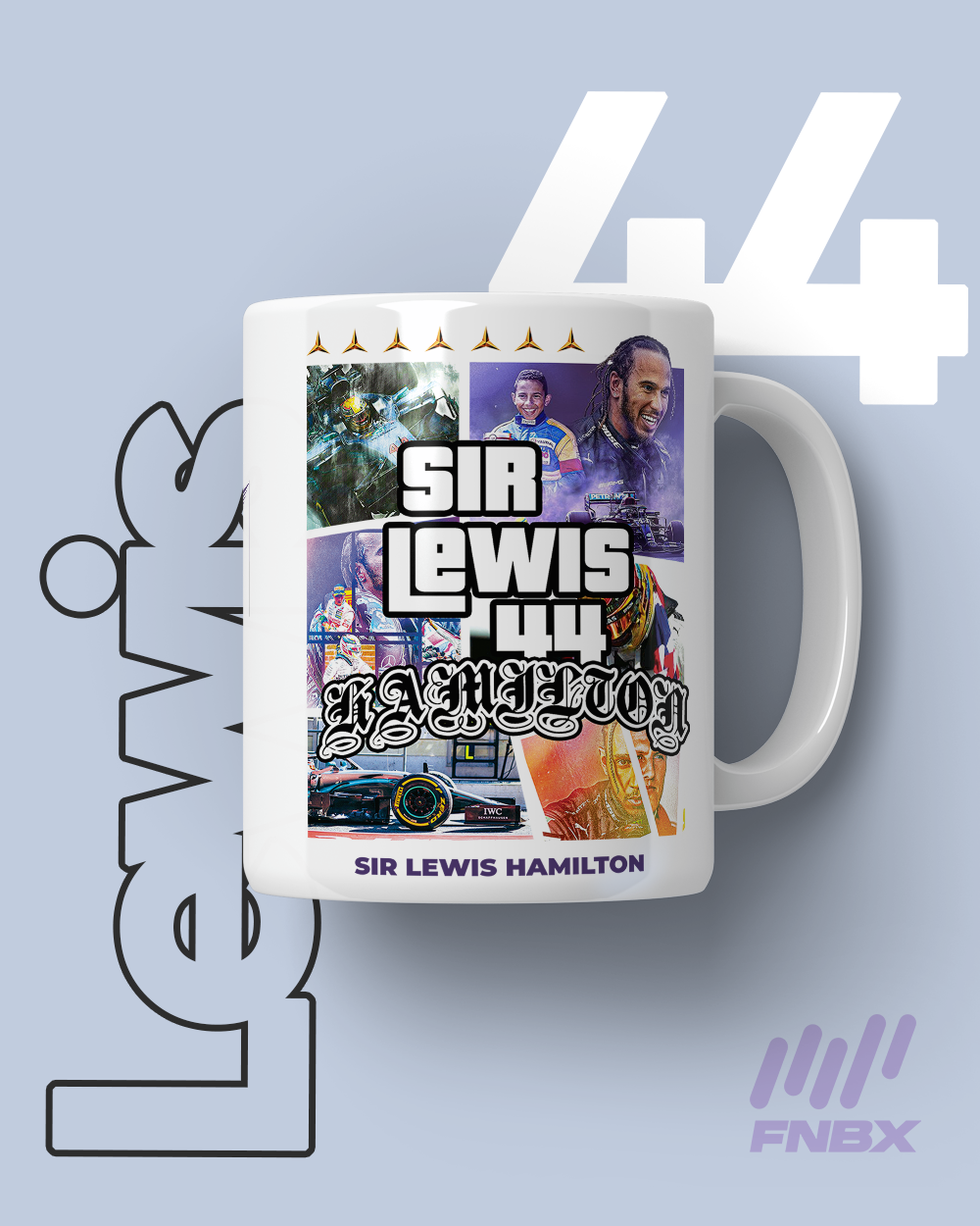 Lewis Hamilton GTA  Kupa Bardak