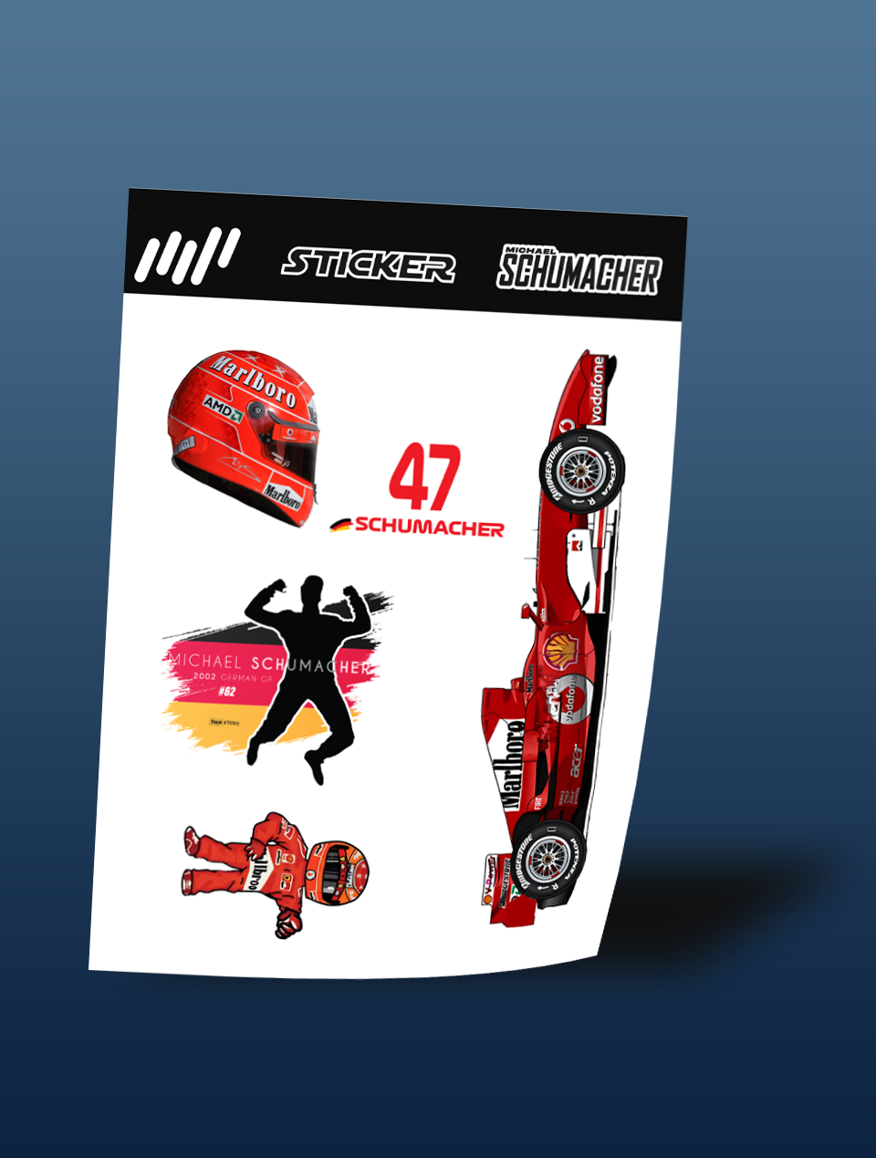 Michael Schumacher Stıcker