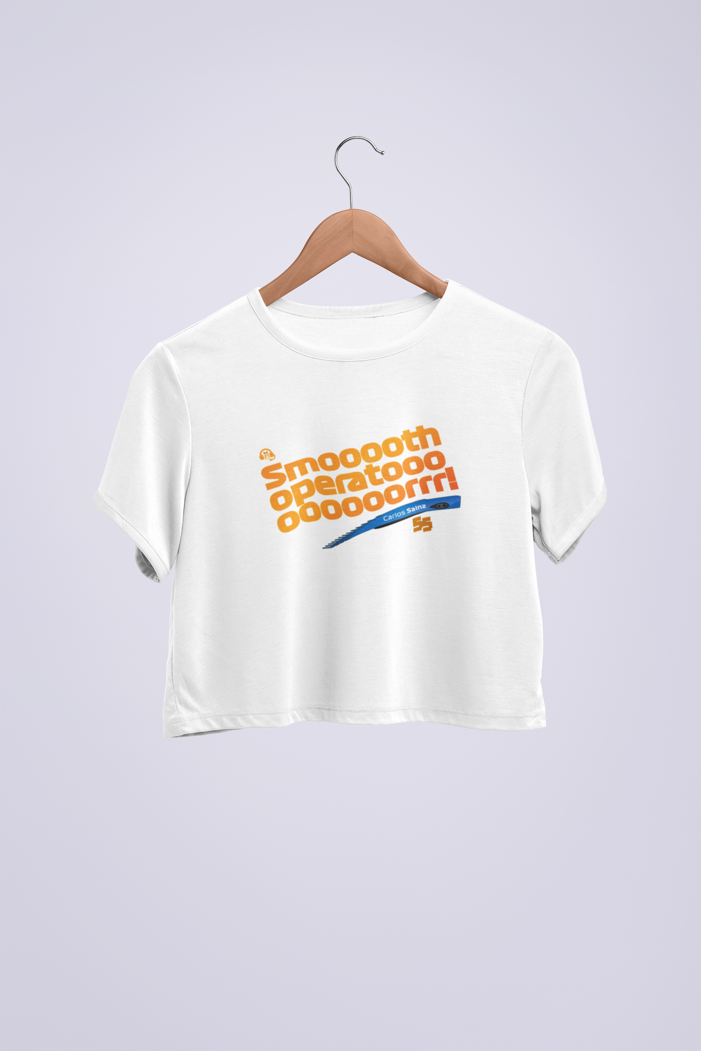 Smooth Operator Carlos Sainz Crop T-shirt