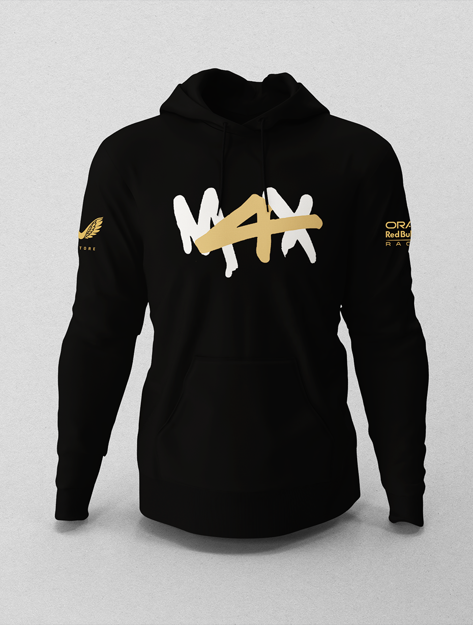 Verstappen World Champion 2024 Siyah  Hoodie