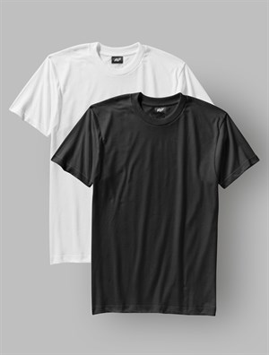 2li Siyah-Beyaz Basic T-Shirt