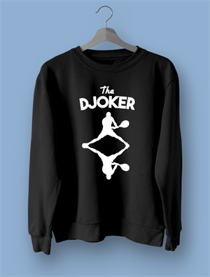 The Djoker Siyah Sweatshirt