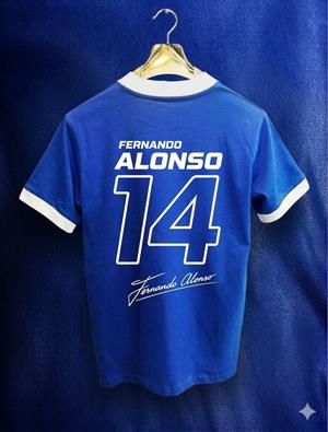 Alonso Mavi beyaz l T-shirt