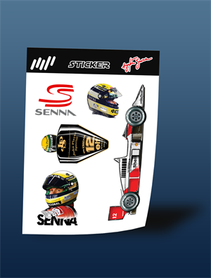 Ayrton Senna Stıcker