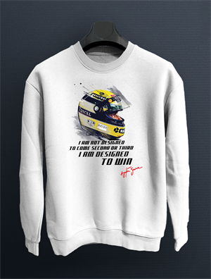 Ayrton Senna  Sweatshirt Kazak
