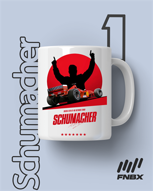 Michael Schumacher 7 championship Kupa Bardak