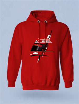 Michael Schumacher Shapes of Helmet Hoodie