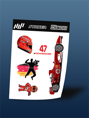 Michael Schumacher Stıcker