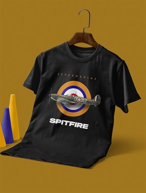 Spitfire Siyah T-Shirt