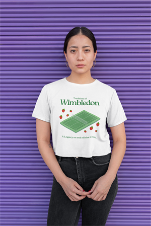 Wimbledon Crop T-SHİRT