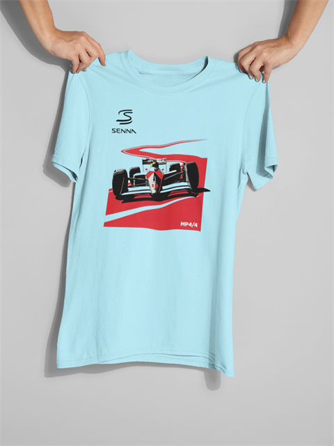 Ayrton Senna 1988 Beyaz  T-shirt