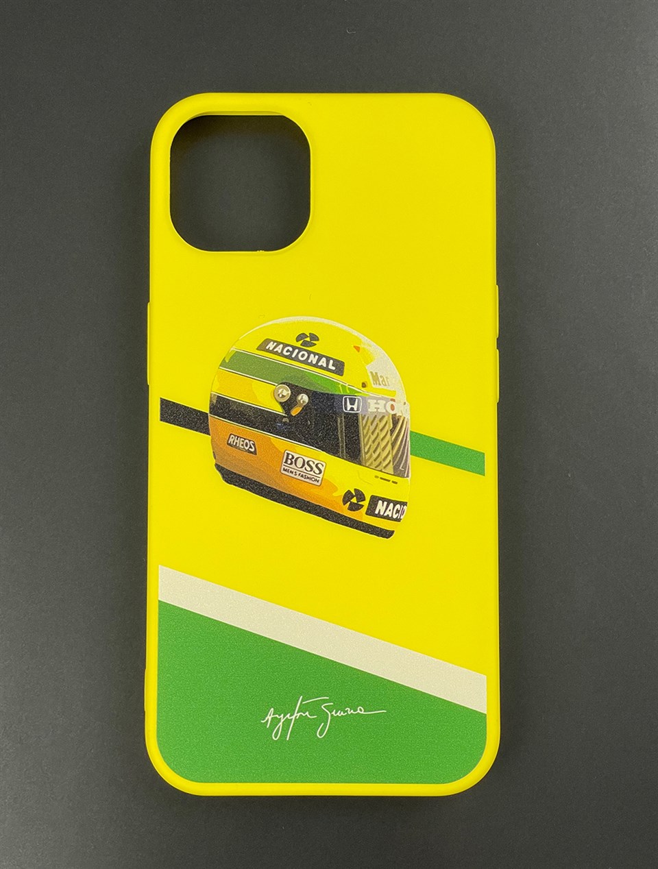 Ayrton Senna Iphone 13 Uyumlu Silikon Kılıf