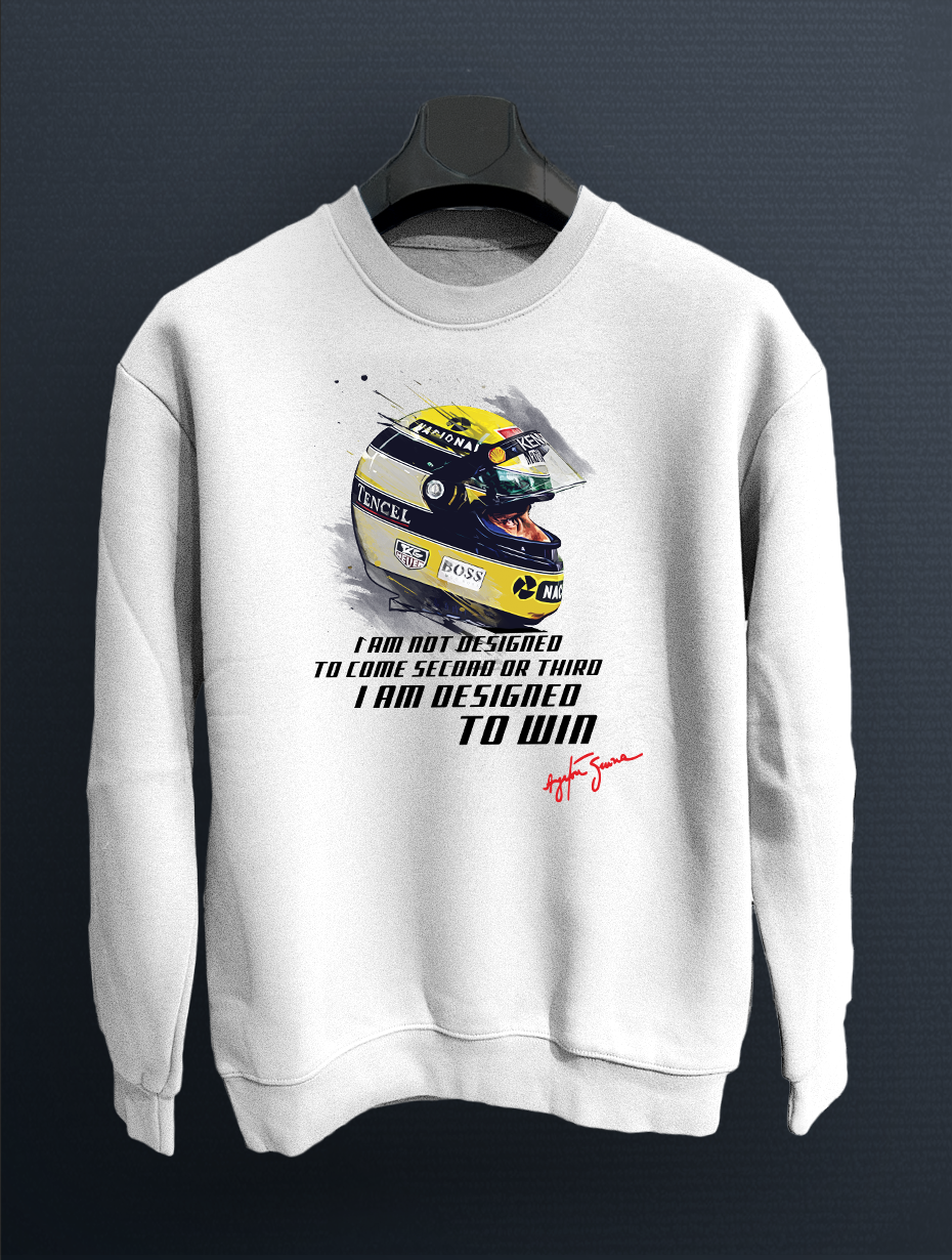 Ayrton Senna  Sweatshirt Kazak