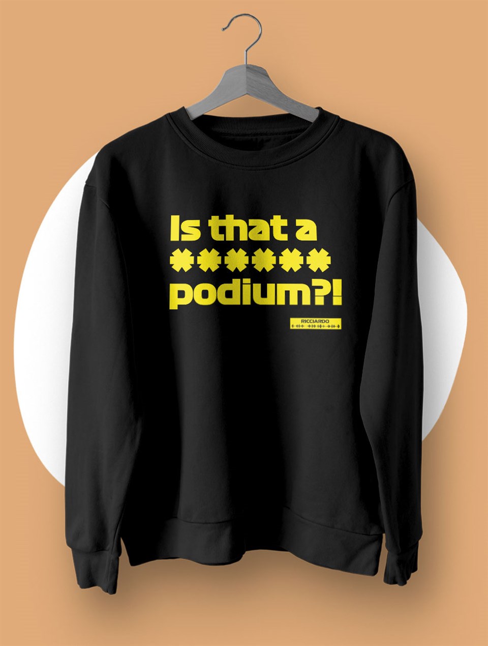 Daniel Ricciardo Is That a Podium Sweatshirt
