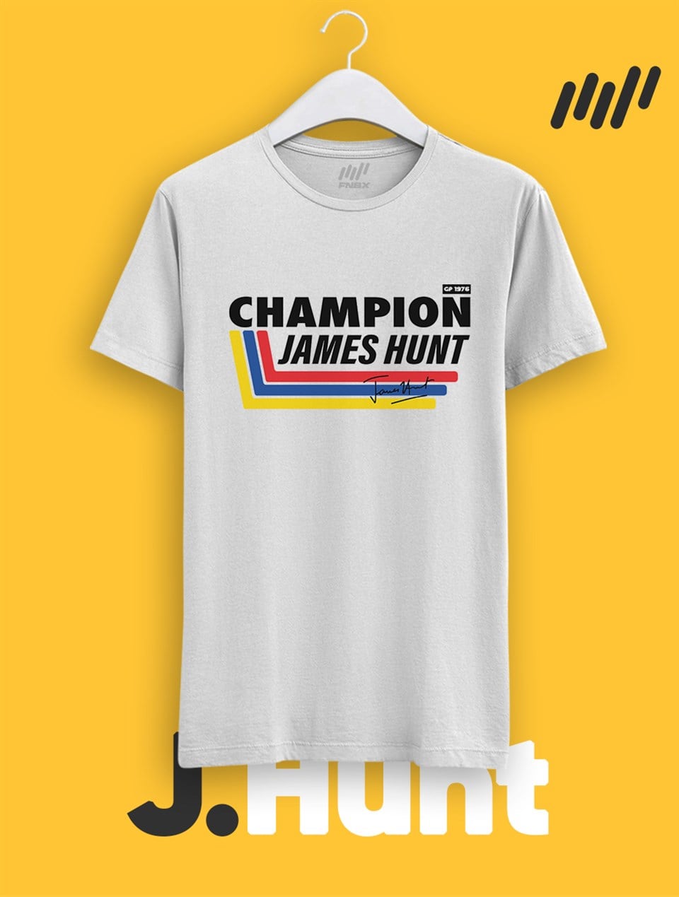 James Hunt 1976 Champion T-Shirt