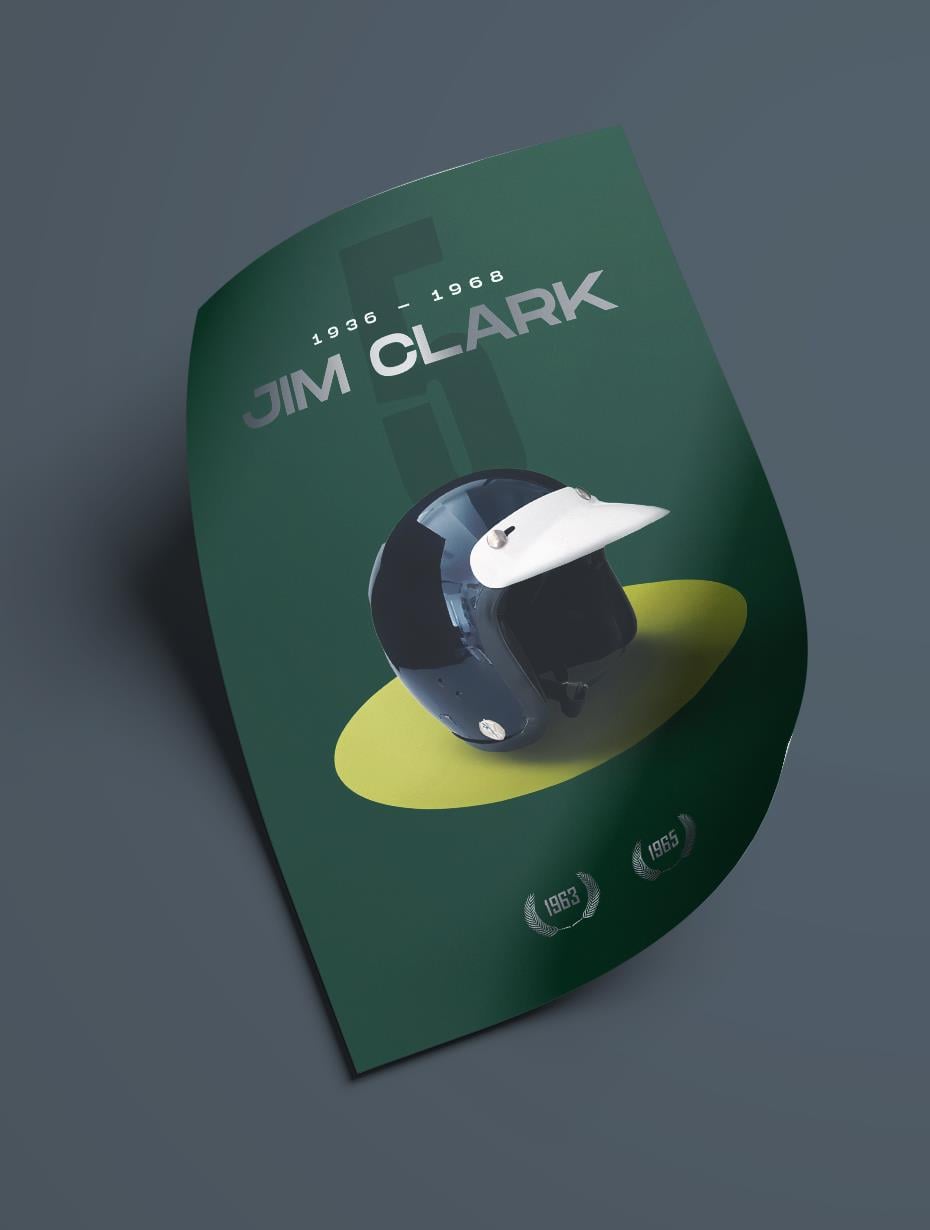 Jim Clark poster