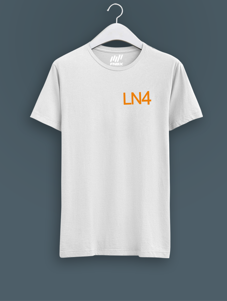 Lando Norris LN4 Beyaz  T-shirt