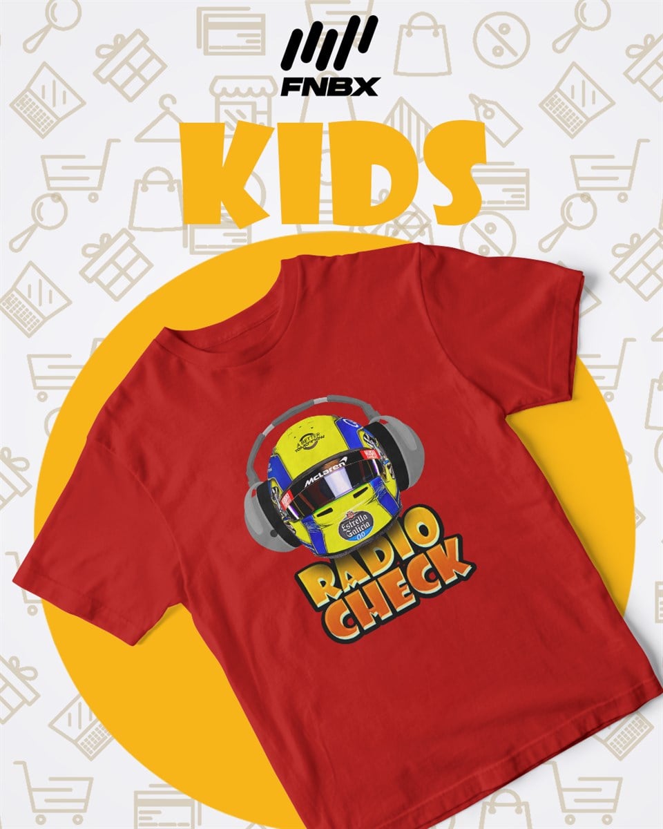 Lando Norris Radio Check T-Shirt Çocuk