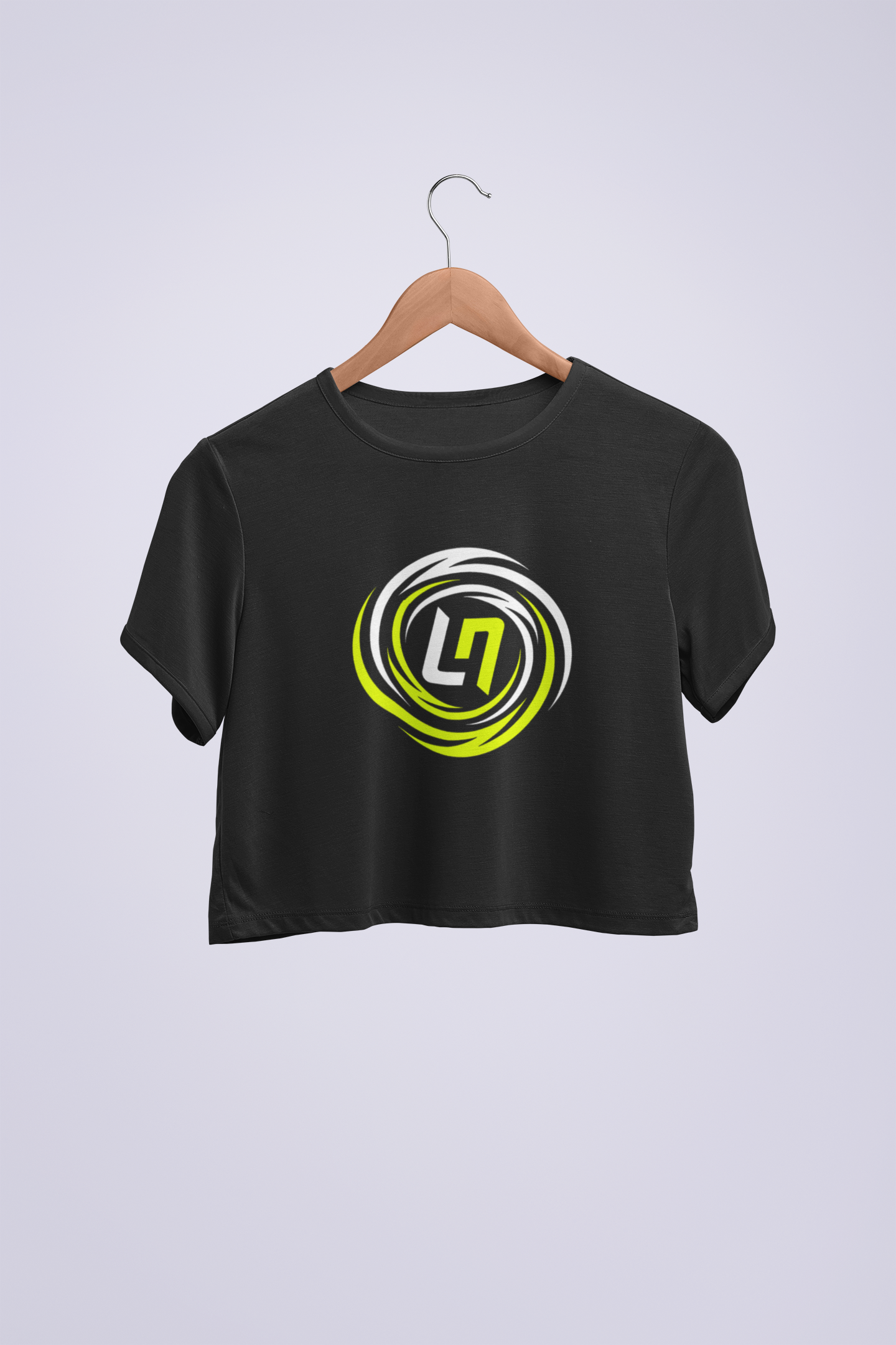 Lando Norris Siyah Crop T-shirt