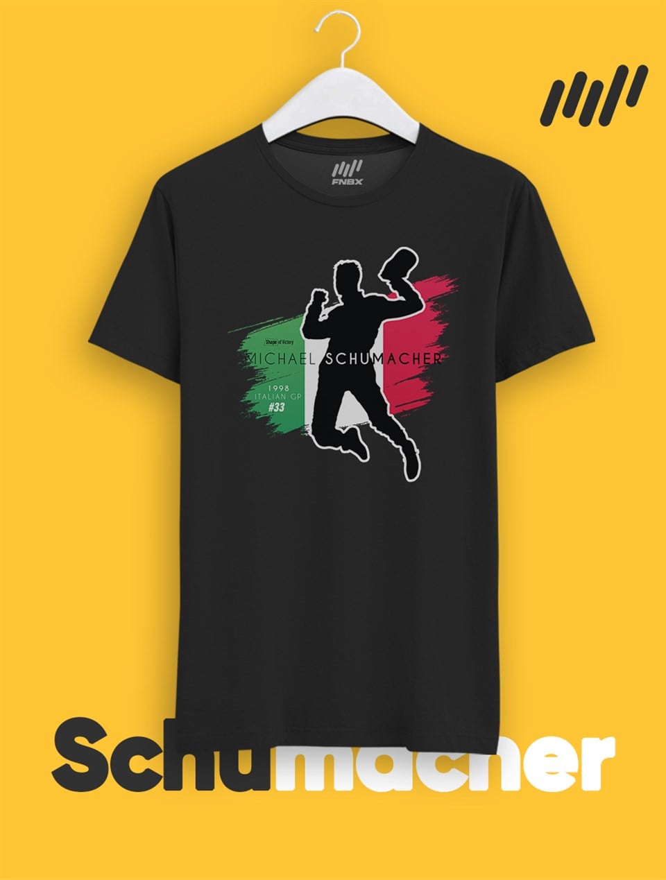 Michael Schumacher 1998 İtalya GP ShapeOfVictory T-Shirt