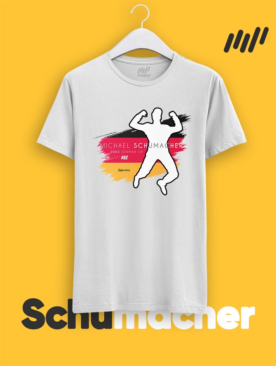Michael Schumacher 2002 Almanya GP ShapeOfVictory T-Shirt