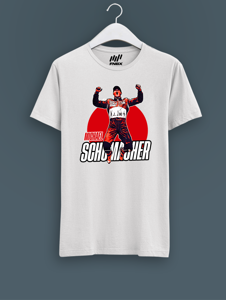Michael Schumacher Beyaz T-Shirt