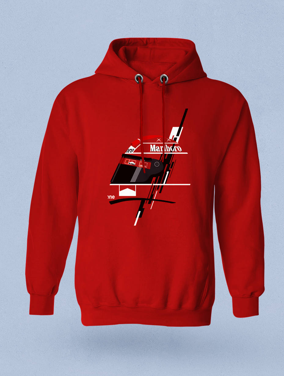 Michael Schumacher Shapes of Helmet Hoodie