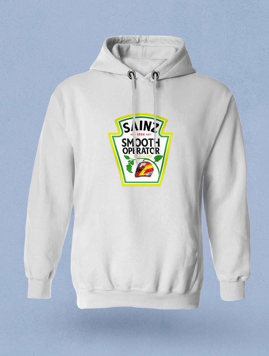 Sainz-Heinz Smooth Operator Beyaz Sweatshirt Hoodie