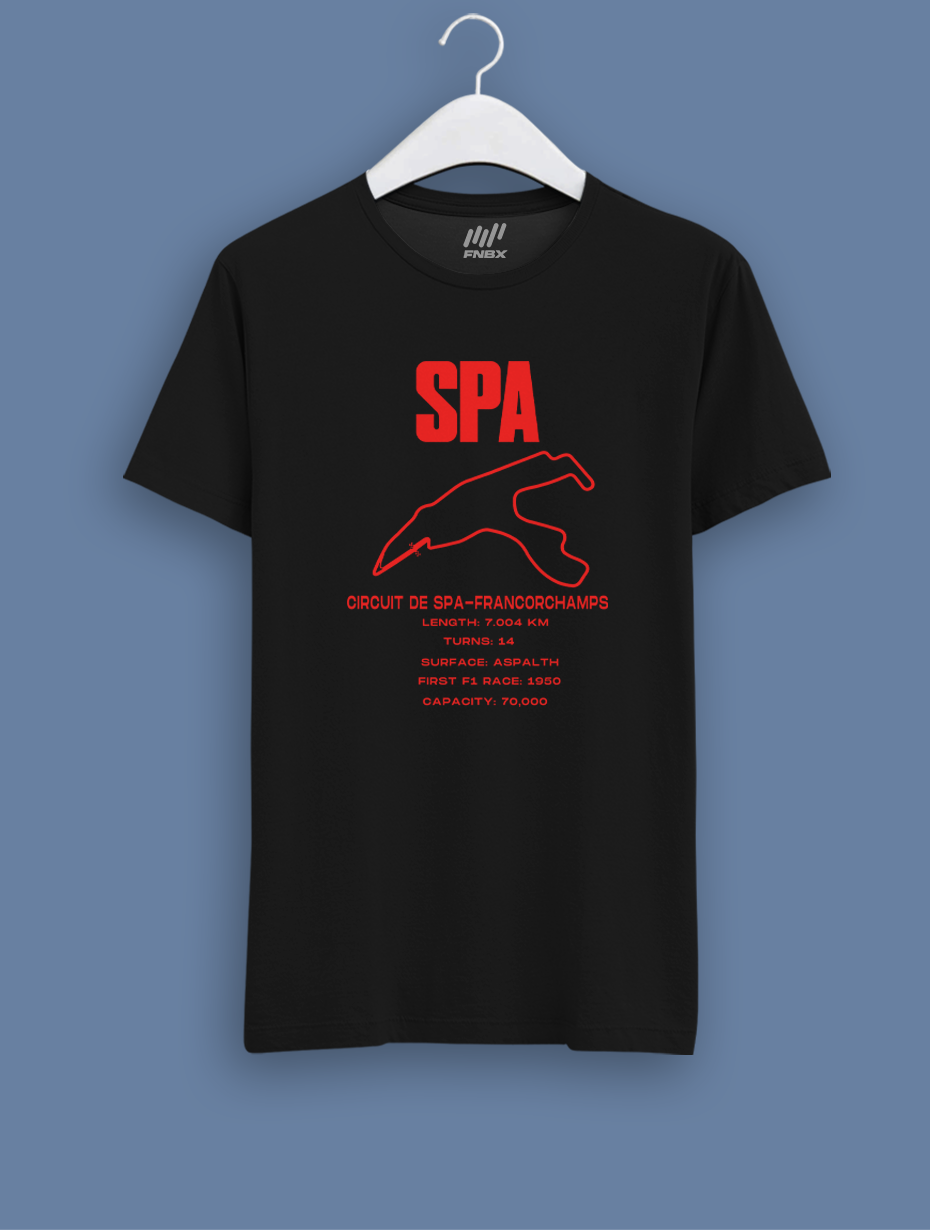 Spa GP Siyah T-Shirt