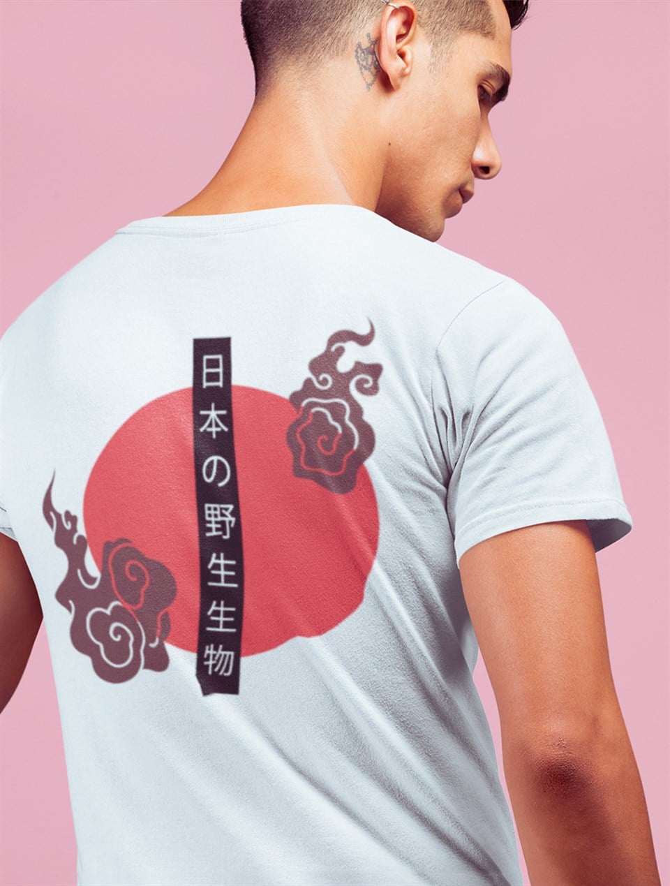 Wild Fashion Beyaz T-Shirt