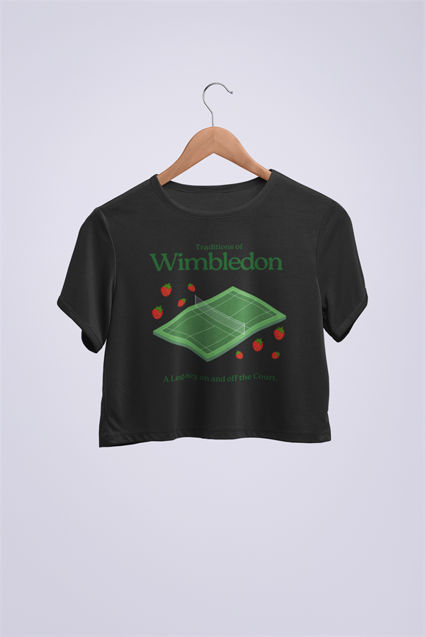 Wimbledon Crop T-SHİRT