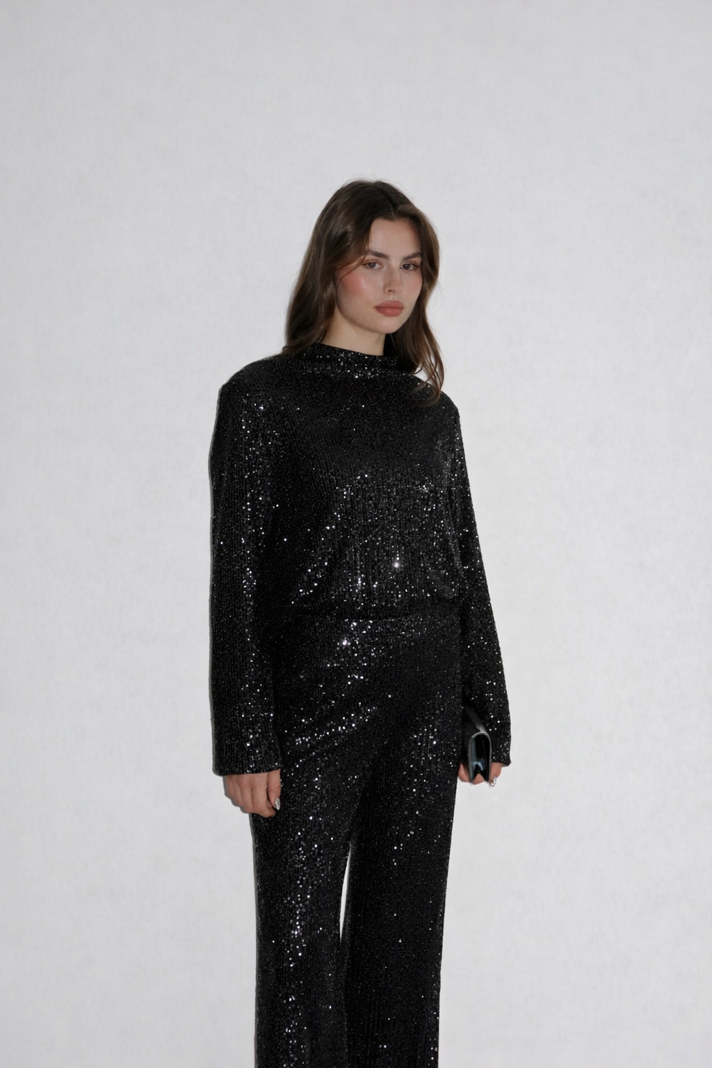 ÖN SİPARİŞTİR ! Shine Bluz Siyah