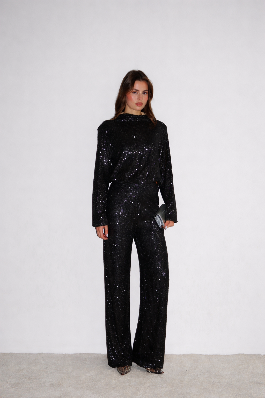 ÖN SİPARİŞTİR ! Shine Pantolon Siyah