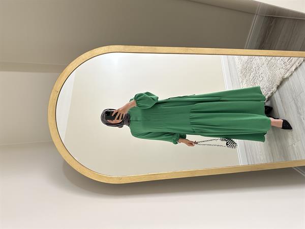 Rosa Elbise Çimen Yeşili