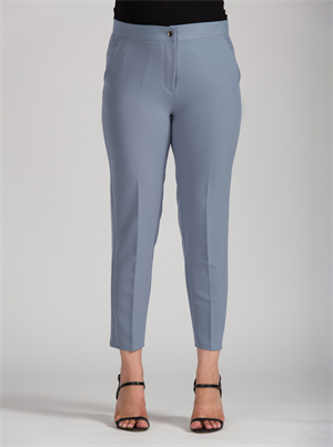 Bebe Mavisi Bilek Paça Kumaş Pantolon