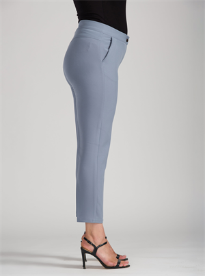 Bebe Mavisi Bilek Paça Kumaş Pantolon
