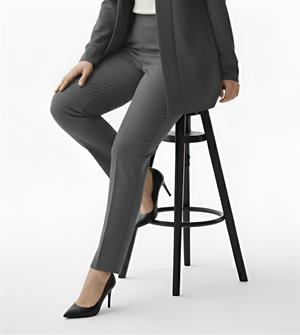 Gri Klasik Paça Kumaş Pantolon