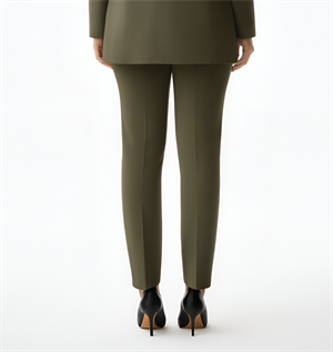 Haki Klasik Paça Kumaş Pantolon