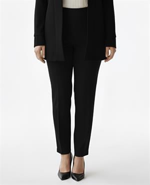 Siyah Klasik Paça Kumaş Pantolon