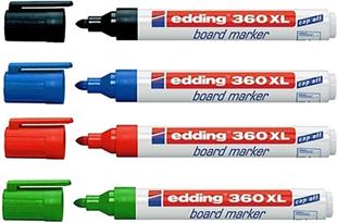 EDDİNG E-360 XL TAHTA KALEMİ 1,5-3MM KIRMIZI KOD: ED360XL02