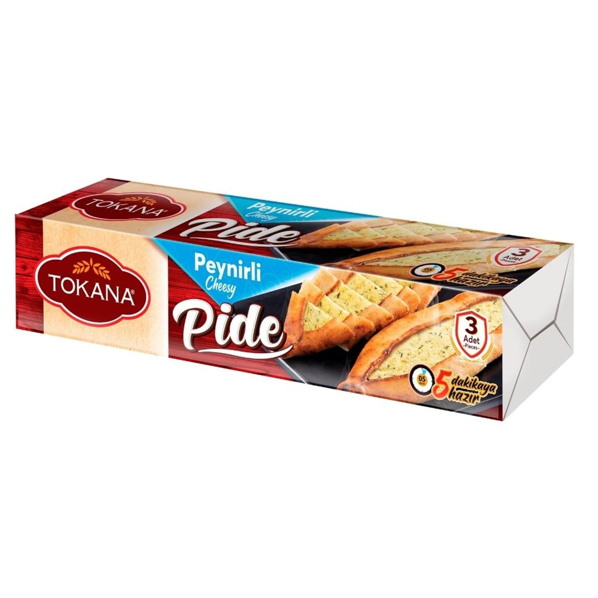 Peynirli Pide 125 gr (3 Adet)