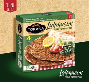 Tokana Vegan Lahmacun 4 Adet