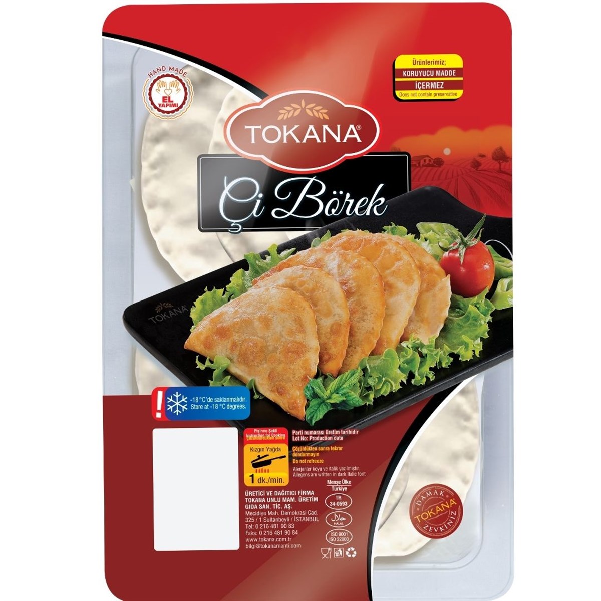 Tokana Kıymalı Çi Börek (8 Adet)