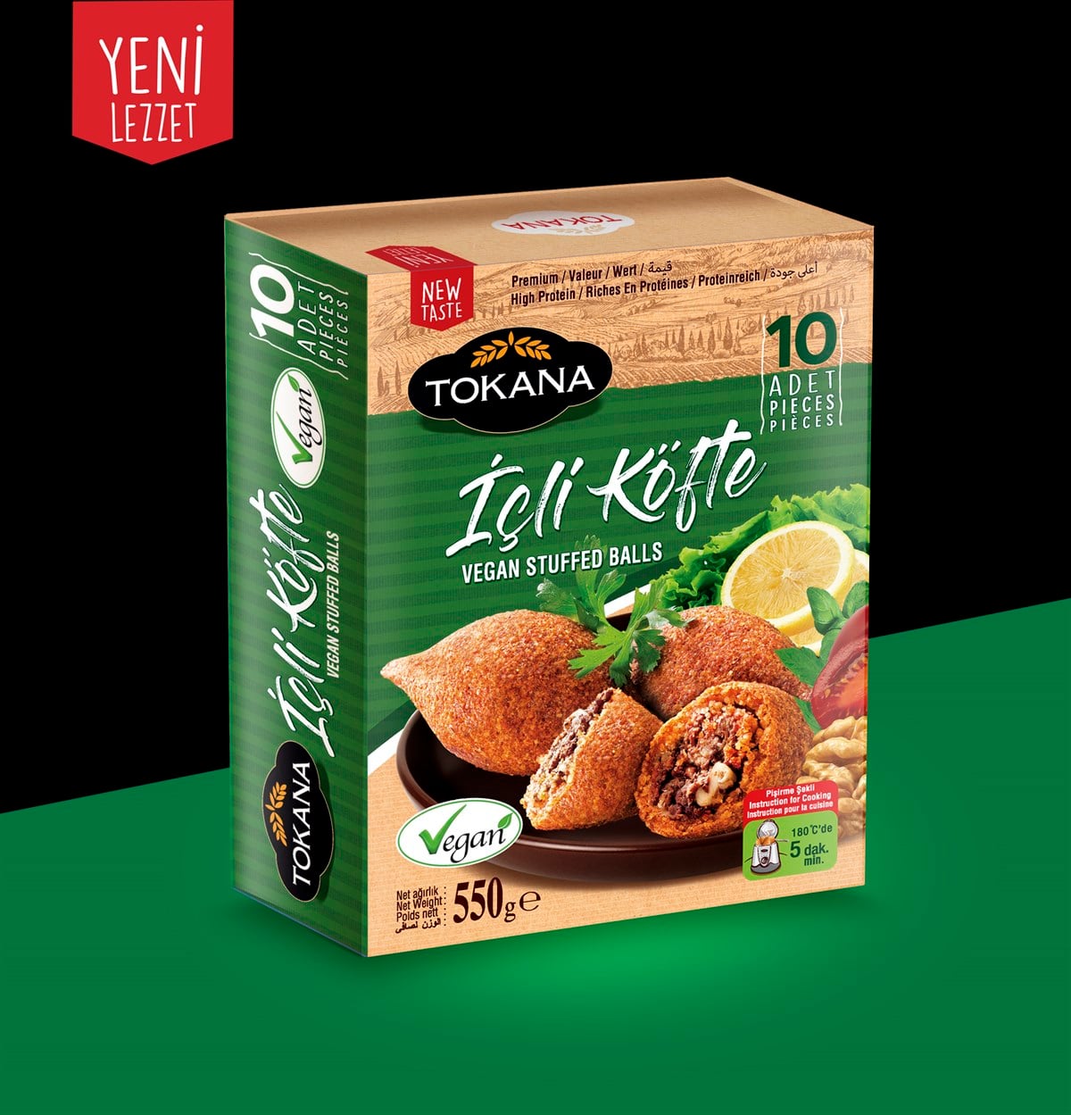 Tokana Vegan İçli Köfte 10 Adet