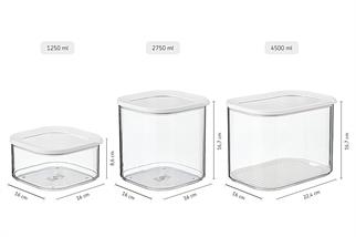 Mepal Modula Saklama Kabı Xl 4500 Ml - Whıte