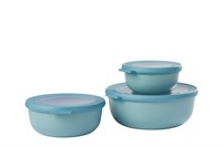 Mepal Set Cirqula Round 3 Parça Saklama Kabı