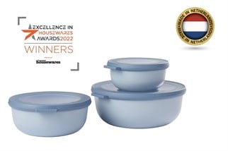 Mepal Set Cirqula Round 3 Parça Saklama Kabı